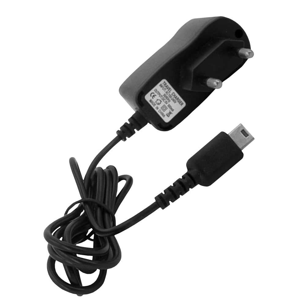 Cargador de Red 220V compatible con DS Lite NDSL DSL Negro Adaptador Toma Corriente Alimentador Casa Muro AC Charger