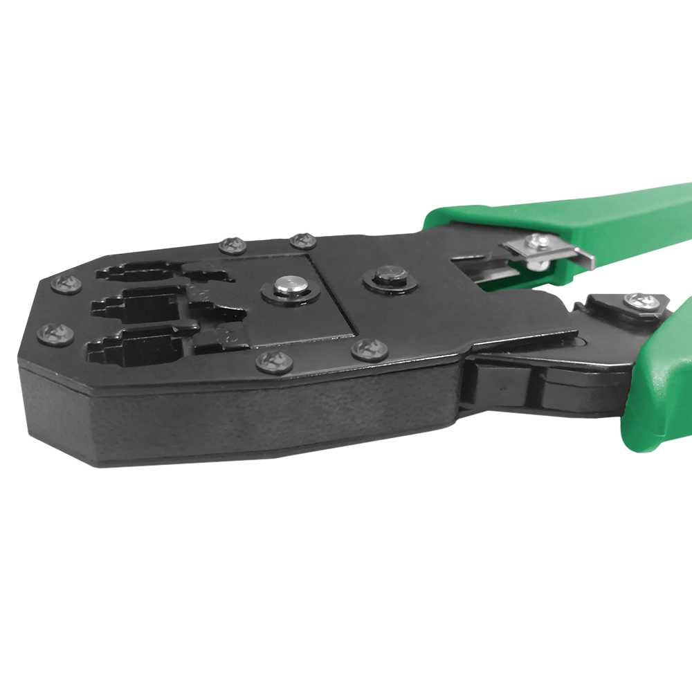 Tenaza Alicate Crimpadora de Cables Red Ethernet Y Telefono RJ45 RJ12 RJ11