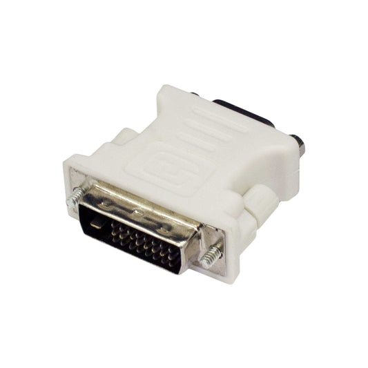 Adaptador Conversor de DVI-D 24+1 pines Dual-LINK Macho VGA A Hembra 15 Pin