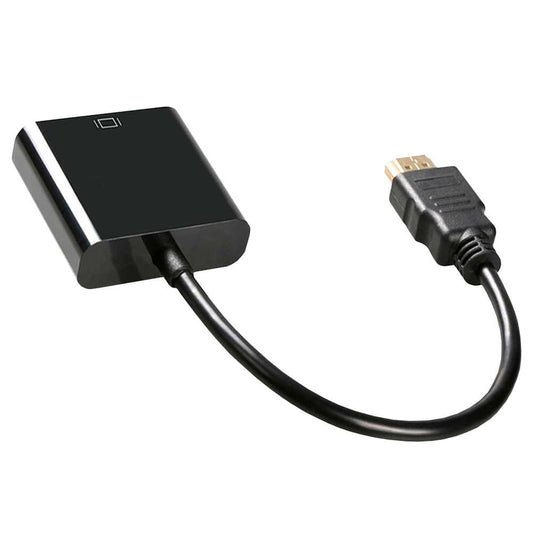 Adaptador HDMI a VGA, 1080P, Cable HDMI a VGA, Adaptador para PC, TV, Monitores, Ordenadores Portátiles