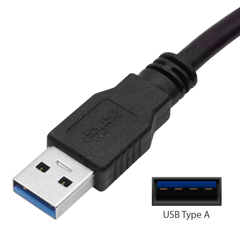 Cable de USB Tipo A Micro B 3.0 Alta Velocidad Carga Rápida y Datos Super Speed 4,8 Gbit/s Negro para Samsung Galaxy S5