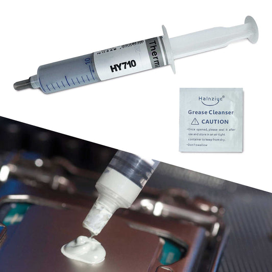 OcioDual Pasta Termica, Thermal Paste Halnziye HY710 3.17W/MK(30g), Pasta Termica Procesador, CPU, GPU, PS4, PC, No Conductivo,