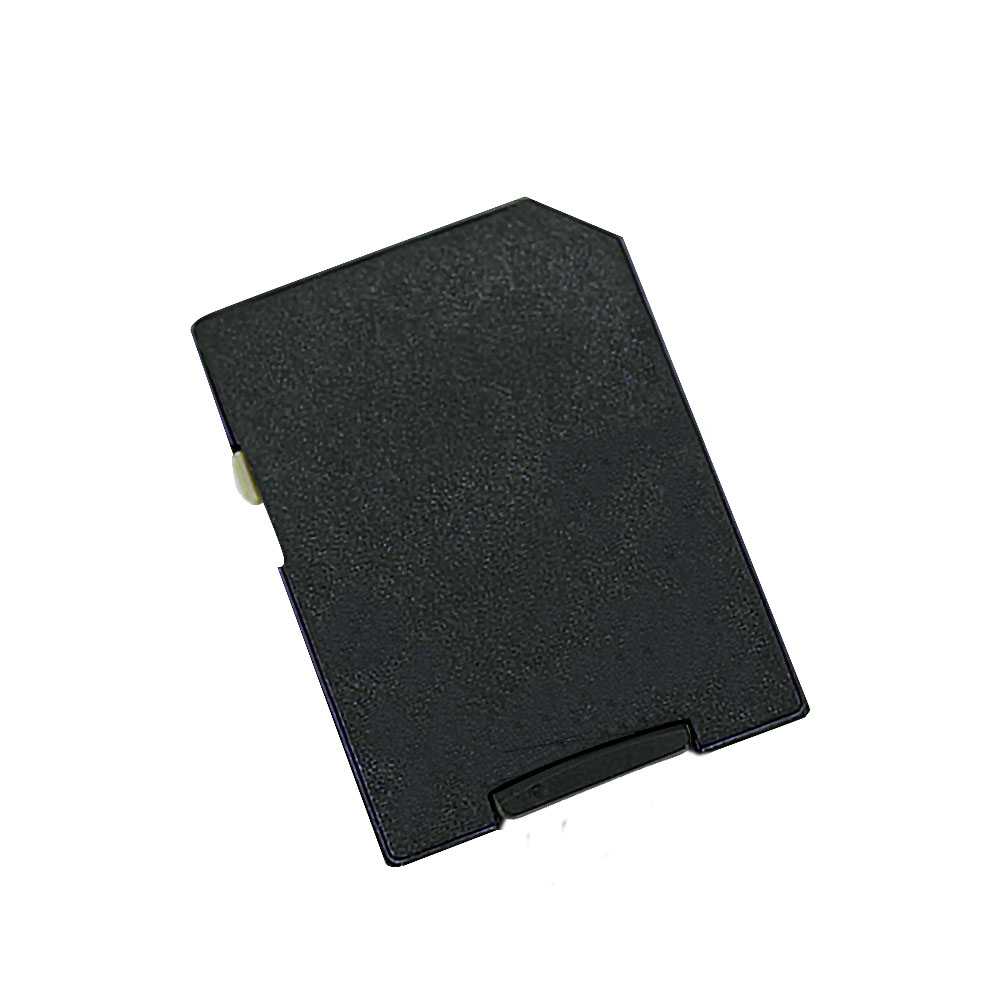 Adaptador de tarjeta de memoria Micro SD de plástico Adaptador microSD/microSDHC estándar Negro