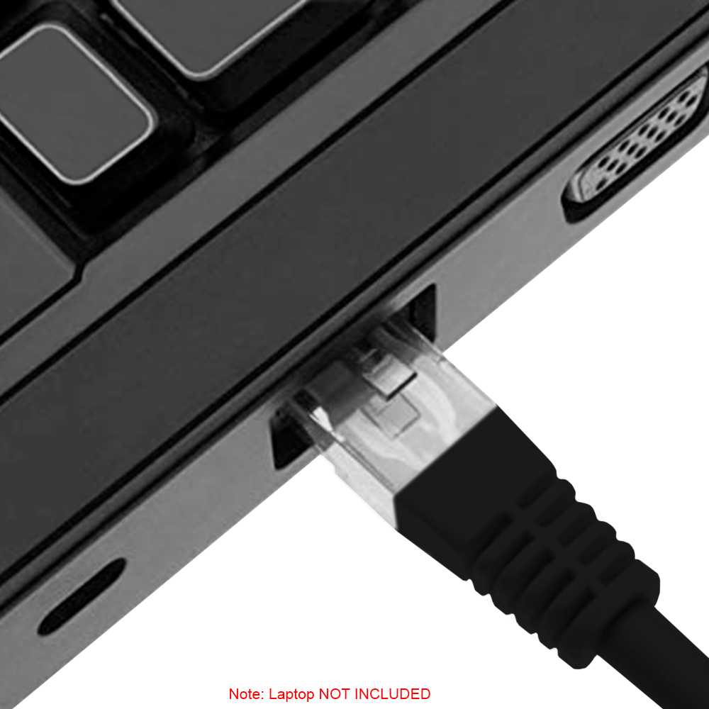 NANOCABLE Cable de Red RJ45 LAN Local Area Network para PC Ordenador Portátil PS3 PS4 Negro 10.20.0100-BK 0.5m Cat.5e