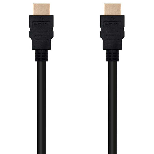 Nanocable Cable HDMI 1.4 de Alta Velocidad HEC Macho 1.8m Negro 10.15.1702 Audio Video con Ethernet para PC TV Monitor