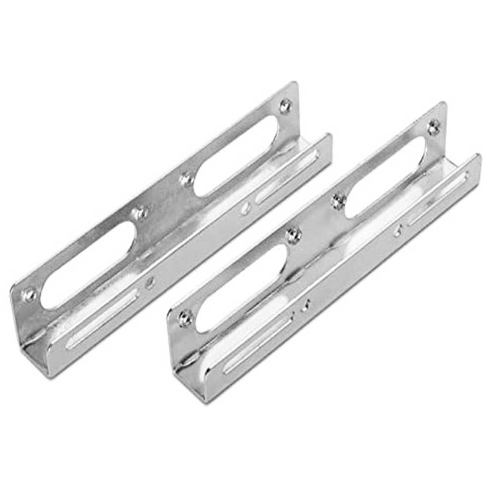 NANOCABLE 10.99.0001 Adaptador de 3.5 inch para Disco Duro 5400 RPM SSD HD HDD 2.5 Pulgadas Metálico con Tornillos