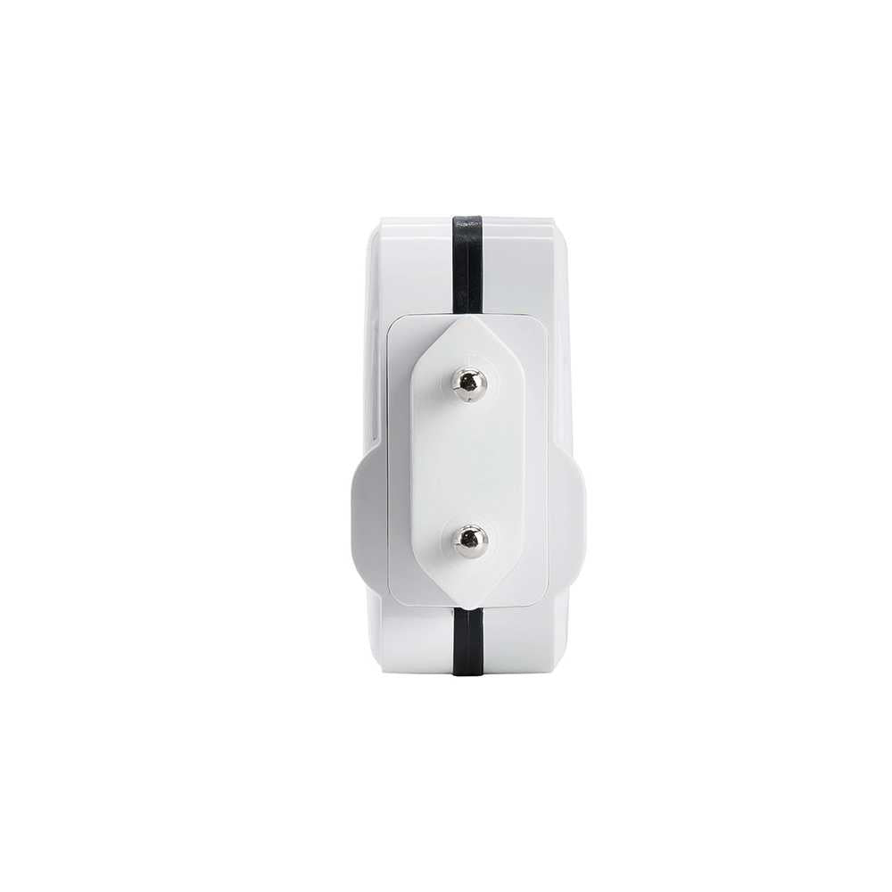 Tooq TQWC-1S02WT Cargador de Pared Red 17W 3.4A Doble USB 5V para Smartphones Tablets Blanco Adaptador Carga Corriente