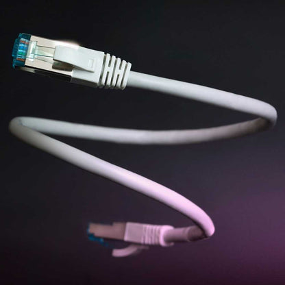 NANOCABLE 10.20.1701 1m Cat.7 600Mhz LSZH SFTP PIMF Cable de Red RJ45 LAN para PC Portátil PS3 PS4 PS5 Internet Xbox