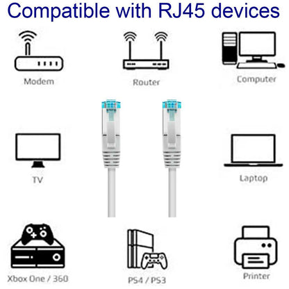 NANOCABLE 10.20.1701 1m Cat.7 600Mhz LSZH SFTP PIMF Cable de Red RJ45 LAN para PC Portátil PS3 PS4 PS5 Internet Xbox