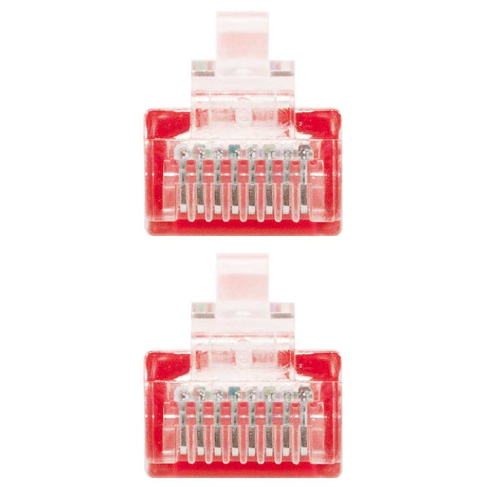 Nanocable 10.20.0403-R 3m Cat.6 Cable de Red RJ45 LAN Local Area Network Rojo para PC Ordenador Portátil Router Switch Consolas Latiguillo Internet UTP Doble Macho