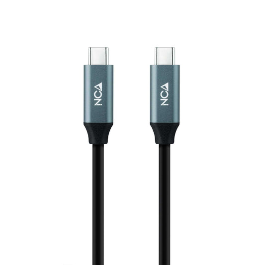 NANOCABLE - Cable USB 3.2 Gen2x2 20Gbpsn USB-C/M-USB-C/M 5A/100W 4K/60Hz Negro 2 m