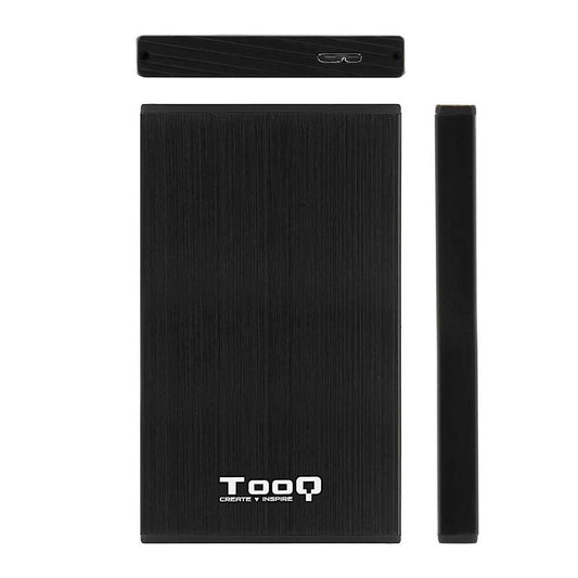 TooQ Carcasa para discos duros HDD de 2.5'(SATA I/II/III 9.5 mm USB 3.0)