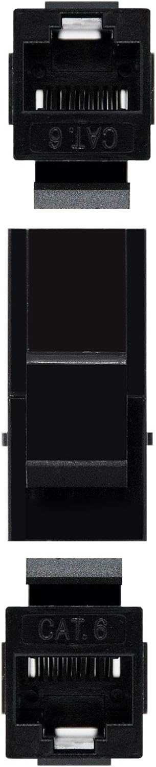 Nanocable Empalme para cable de red Ethernet RJ45, hembra-hembra, Cat.6, UTP