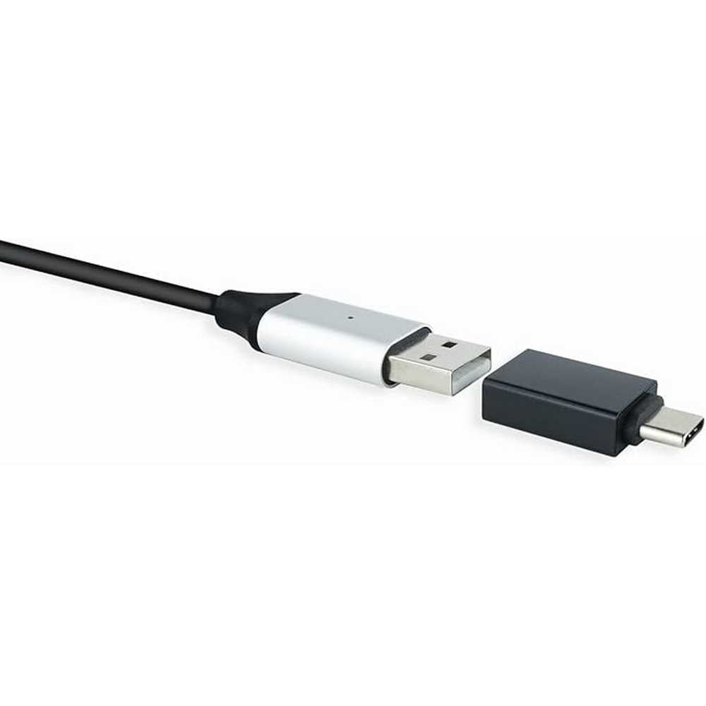 Nanocable Adaptador USB-C a USB 3.1, USB-C/M-USB-A/H, Aluminio, Negro
