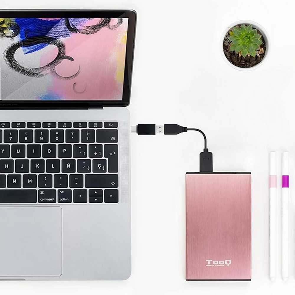 Nanocable Adaptador USB-C a USB 3.1, USB-C/M-USB-A/H, Aluminio, Negro