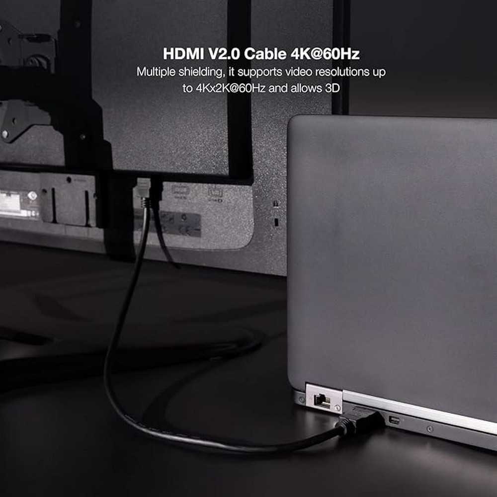 Nanocable Cable HDMI V2.0 4K@60Hz 18Gbps A/M-A/M, Negro, 10 M