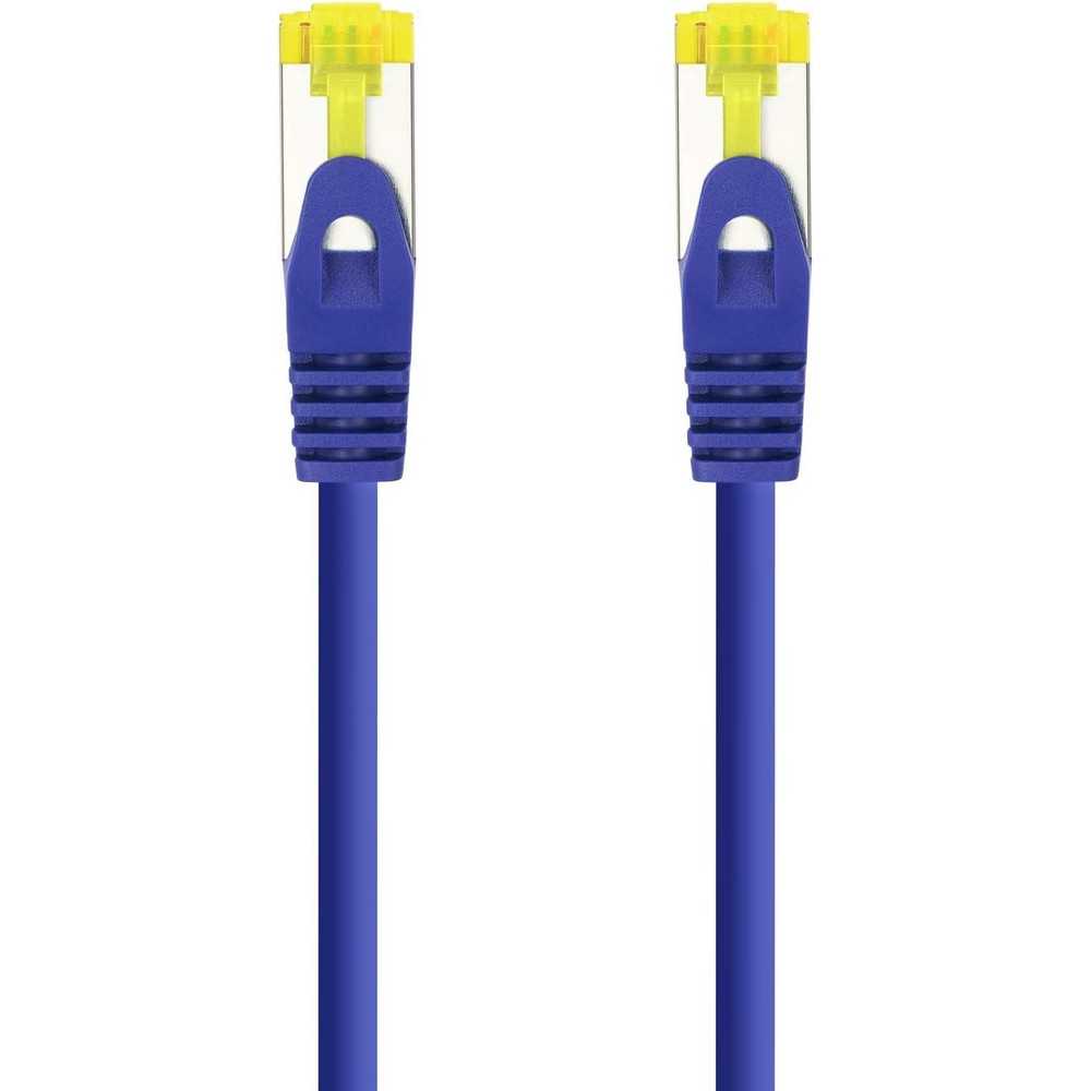 Cable de Red Ethernet RJ45 LSZH Cat.6A SFTP, AWG26, 100% Cobre, Libre de alogenos, Azul, latiguillo de 2 m