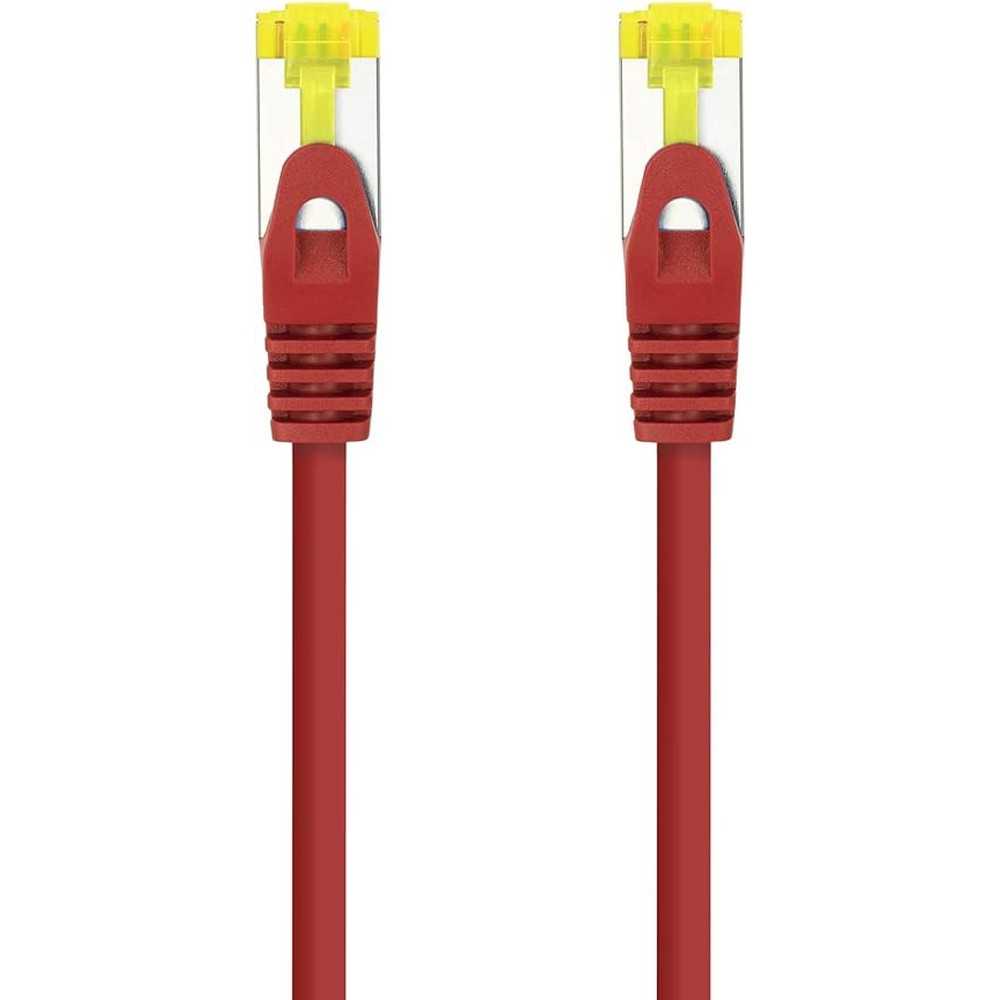 Nanocable Cable de Red Ethernet RJ45 LSZH Cat.6A SFTP, AWG26, Rojo, latiguillo de 2.0mts