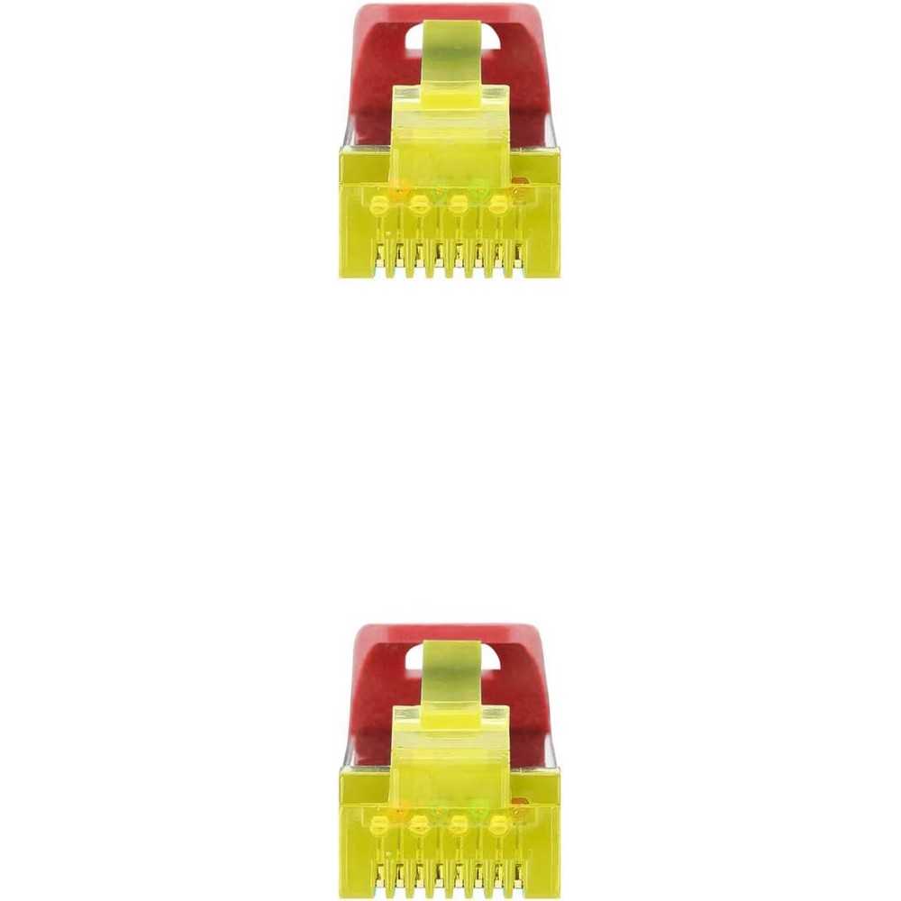 Nanocable Cable de Red Ethernet RJ45 LSZH Cat.6A SFTP, AWG26, Rojo, latiguillo de 2.0mts