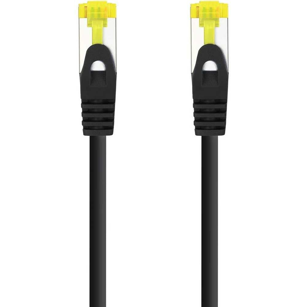 Cable de Red Ethernet RJ45 LSZH Cat.6A SFTP, AWG26, Negro, latiguillo de 2.0mts