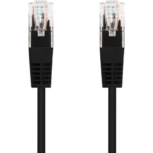 10.20.0102-BK - Cable de red Ethernet RJ45 Cat.5e UTP AWG24, Negro, latiguillo de 2mts