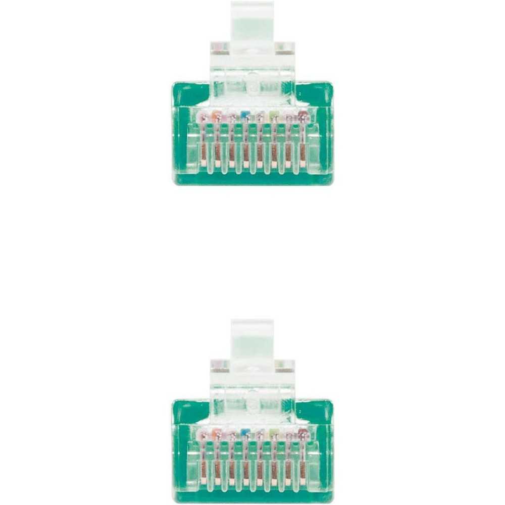 NanoCable 10.20.0102-GR - Cable de red Ethernet RJ45 Cat.5e UTP AWG24, verde, latiguillo de 2mts