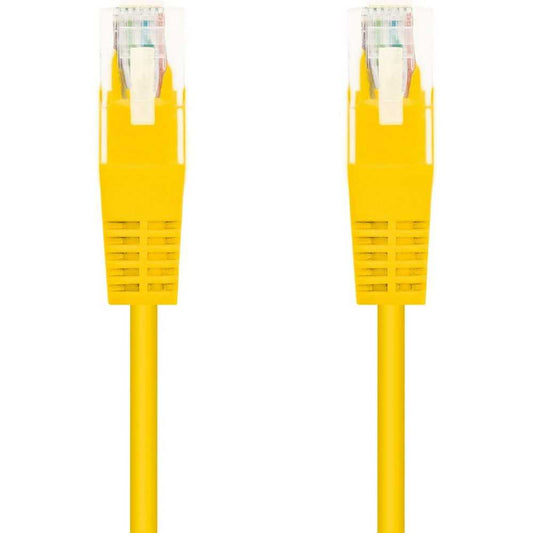Cable de Red Ethernet RJ45 LSZH Cat.6A SFTP, AWG26, 100% Cobre, Libre de alogenos, Amarillo, latiguillo