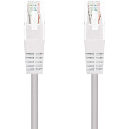 Nanocable Cable de Red Latiguillo CAT.6 UTP AWG24 Blanco 25cm