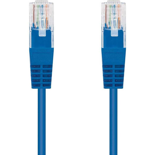 Nanocable Cable Red Latiguillo CAT.6 UTP AWG24, Azul, 25 CM