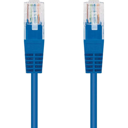 Cable de red Ethernet RJ45 Cat.5e UTP AWG24, Azul, latiguillo de 1mts, 10.20.0101-BL