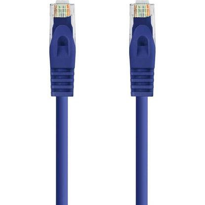 NANOCABLE Cable de Red Ethernet RJ45 LSZH Cat.6A UTP, AWG24, Azul, latiguillo de 3.0mts