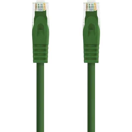 10.20.1803-GR - Cable de Red Ethernet RJ45 LSZH Cat.6A UTP, AWG24, 100% Cobre, Libre de alogenos, Verde, latiguillo de