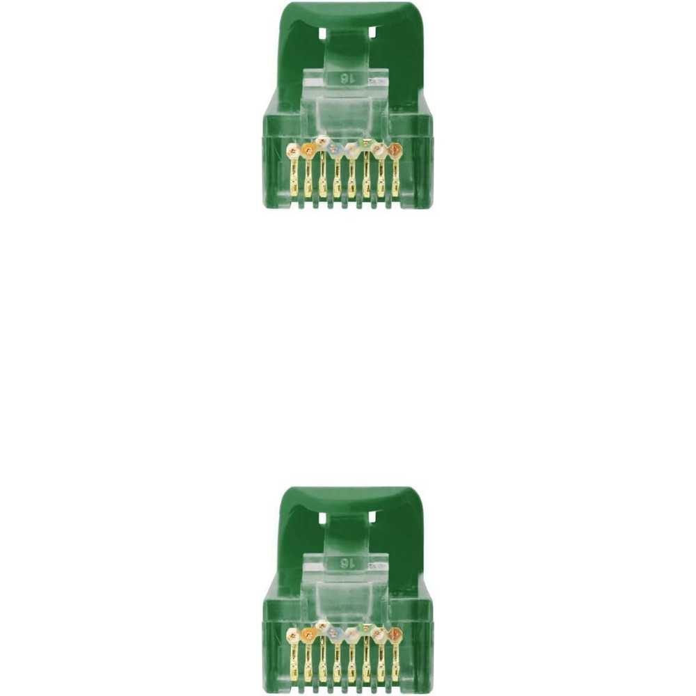 10.20.1803-GR - Cable de Red Ethernet RJ45 LSZH Cat.6A UTP, AWG24, 100% Cobre, Libre de alogenos, Verde, latiguillo de