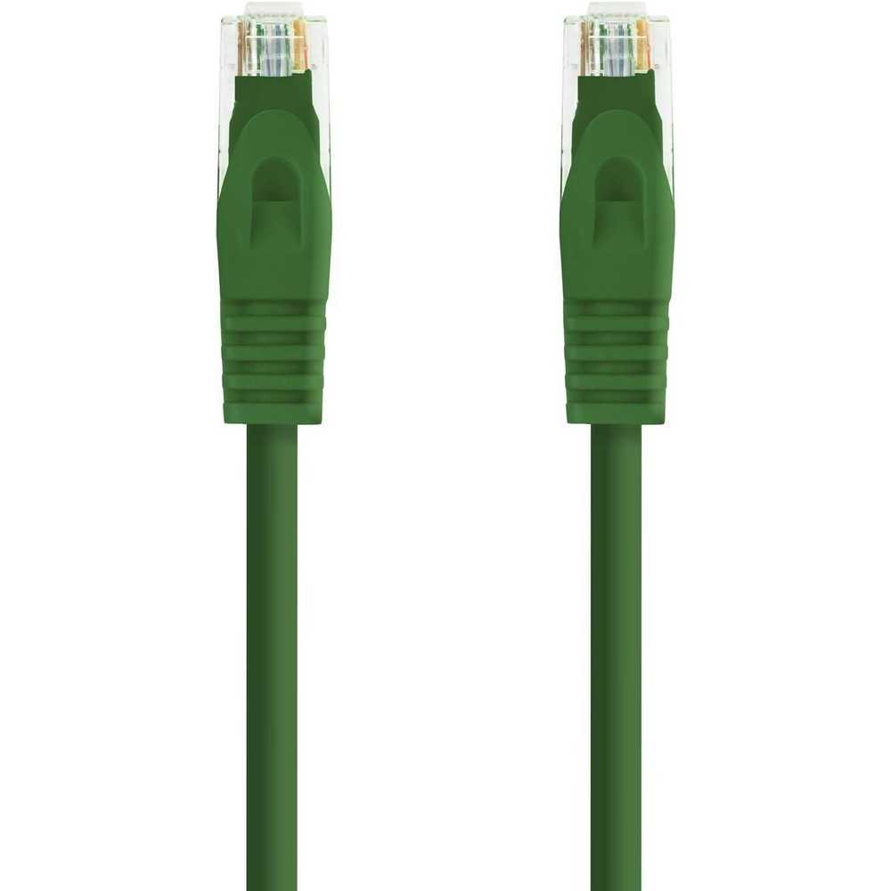 Cable de Red Ethernet RJ45 LSZH Cat.6A UTP, AWG24, 100% Cobre, Libre de Halógenos, Verde, Latiguillo