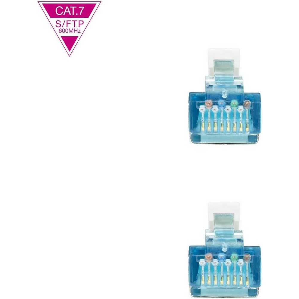 Cable de Red Ethernet Cat.7 LSZH SFTP PIMF AWG26 Blanco 2 M