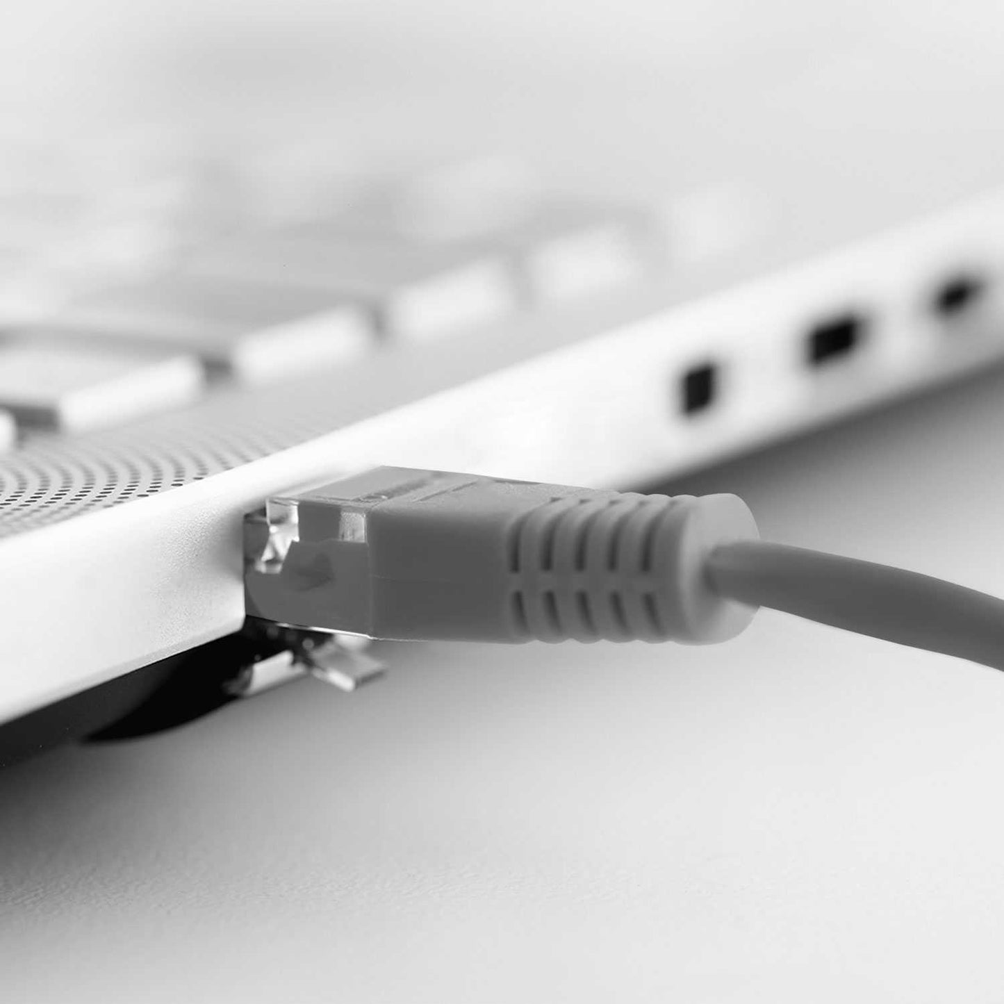 Cable Ethernet Cat.6 de 2m Cable de Red UTP AWG24 Gris 1Gbps 250MHz con Conector RJ45, Compatible con PC PS5 PS4