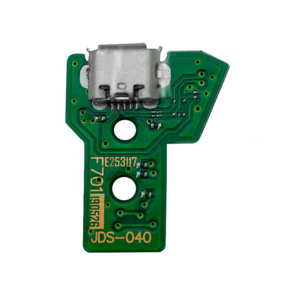 Placa de Carga Micro-USB para Mando Gamepad Compatible con PS4 JDS-040+Cable flex