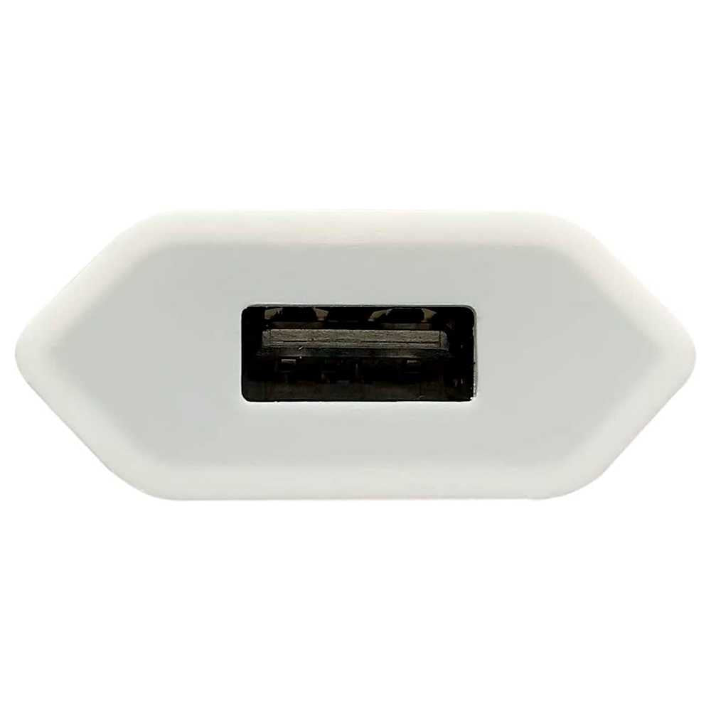 Aisens A110-0063 5V 1A Cargador de Red USB Transformador para Smartphones Tablet Carga Pared EU 2 Pin Adaptador Blanco