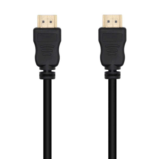 Cable HDMI V1.4 aleación CCS 14+1 alta velocidad, A/M-A/M, negro, 1.5m