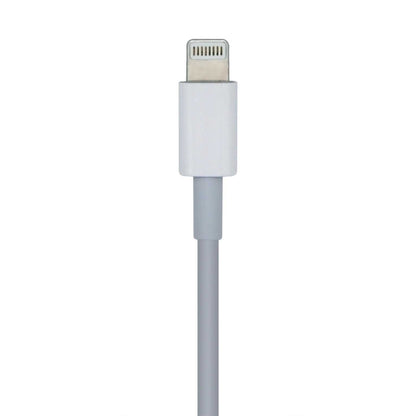 Aisens Cable USB 2.0 USB-C a Lightning PD 2A, Lightning /M-USB-C/M, Blanco, 20cm