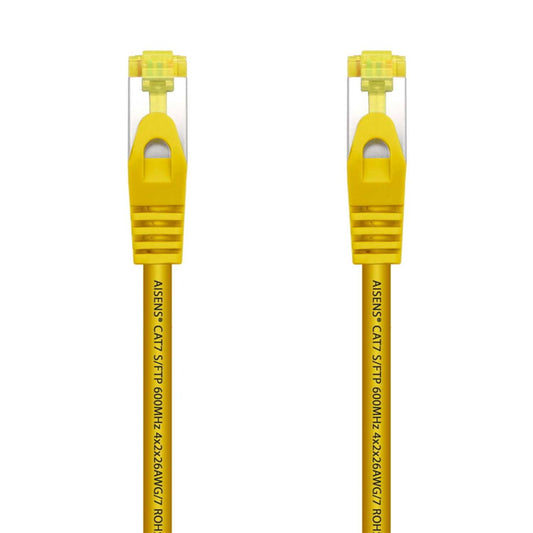 Aisens Cable de Red, 2m, RJ45 LSZH Cat.7 600 MHz S/FTP PIMF AWG26, amarillo