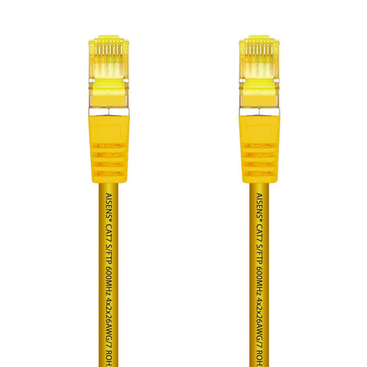 Aisens Cable de Red RJ45 LSZH Cat.7 600 MHz S/FTP PIMF AWG26, Amarillo, 2m