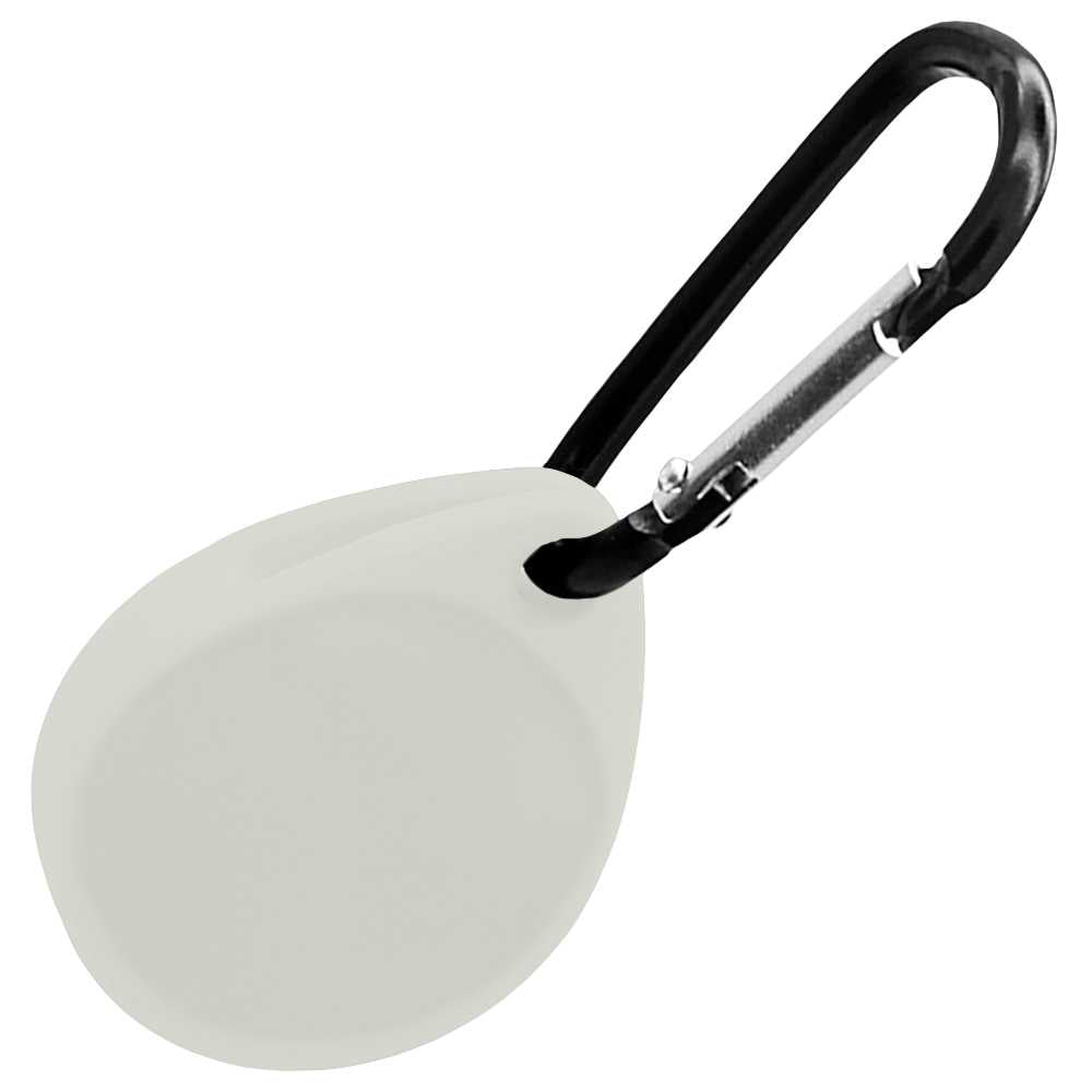 Funda Protectora de Silicona Suave Elástica Blanda Llavero Compatible con AirTag Brillo Noche Cubierta Goma Flexible