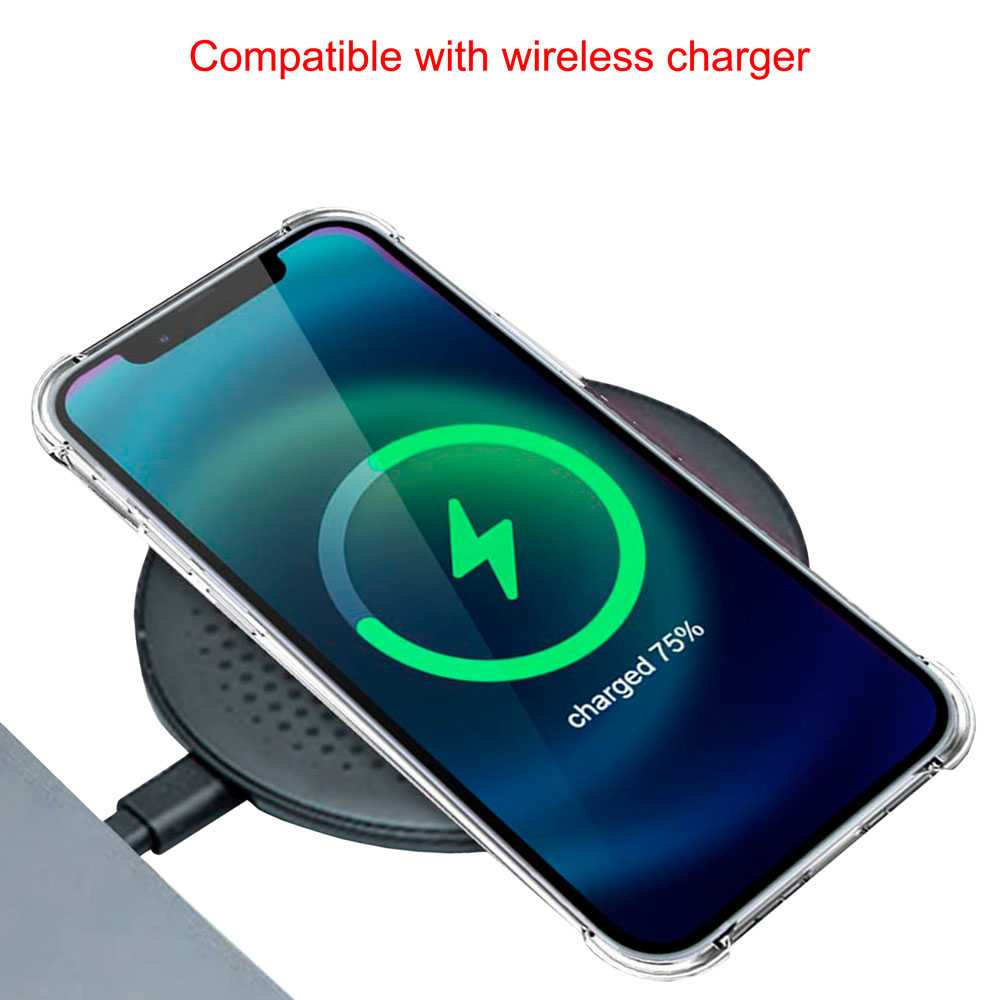 Funda Protectora de TPU Compatible con Iphone 13 Carcasa Esquinas Reforzadas