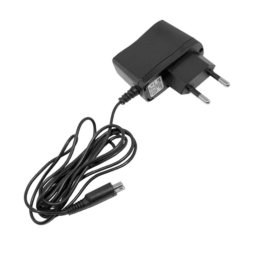 Cargador Compatible con Consolas 3DS/3DS XL/2DS/2DS XL/DSi/DSi XL/New 3DS Alimentador Adaptador de Corriente Pared EU AC