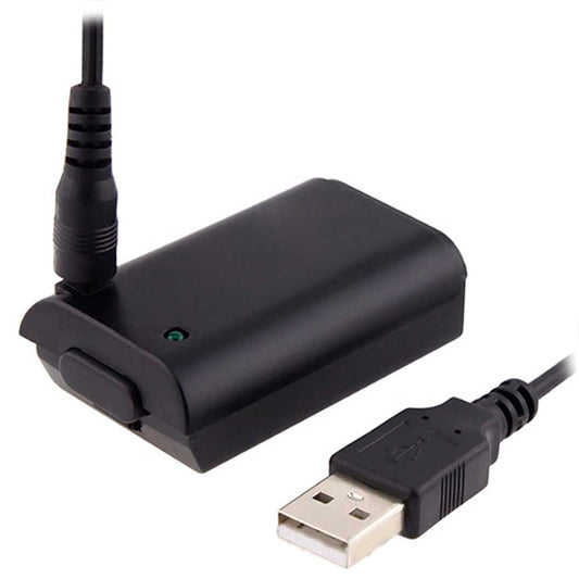 Batería Recargable para Mando de Xbox 360 4800 mAh Negra con Cable de carga USB Compatible con Gamepad Original Xbox360