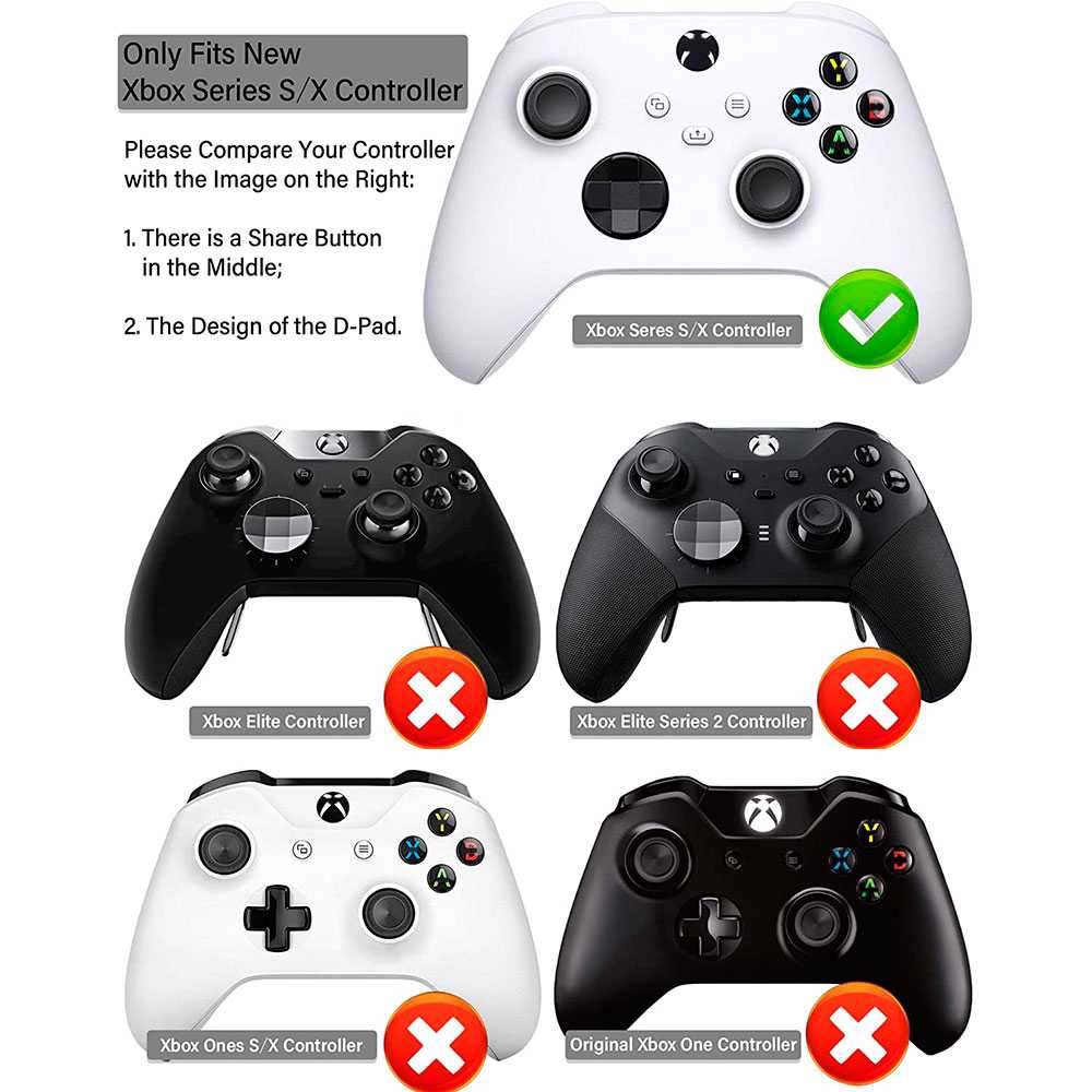 Funda de Silicona Compatible con Mando XBox Serie X/S Translúcida Anti Caídas Golpes Goma Polvo Flexible Suave