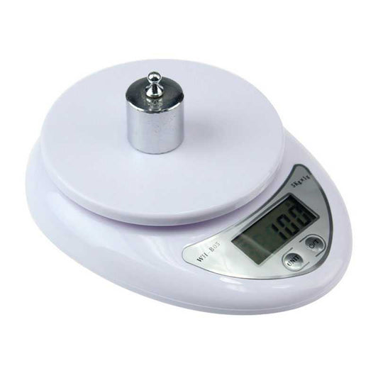 Bascula de Cocina Digital Electronica Desde 1gr hasta 5000gr 5kg Pilas Incluidas