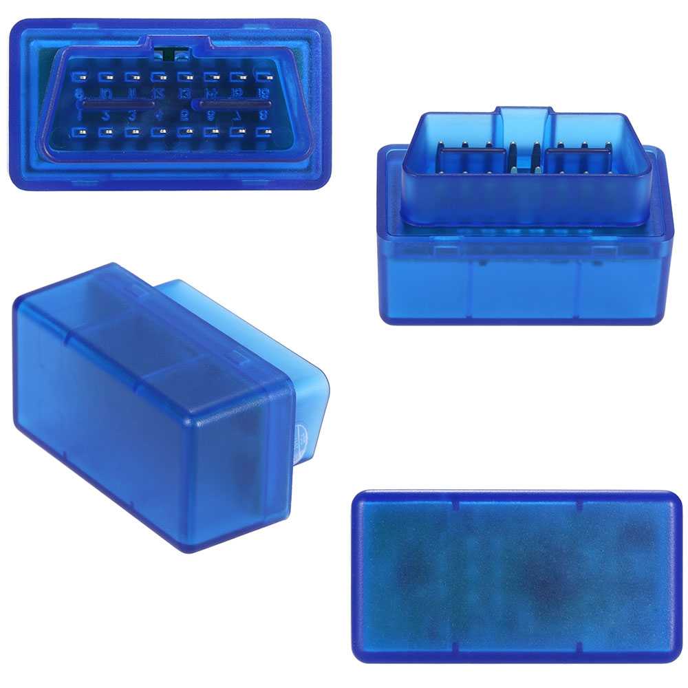 Mini Escaner Bluetooth Diagnosis Coche V2.1 Multimarca Wireless Herramienta de Análisis Diagnóstico