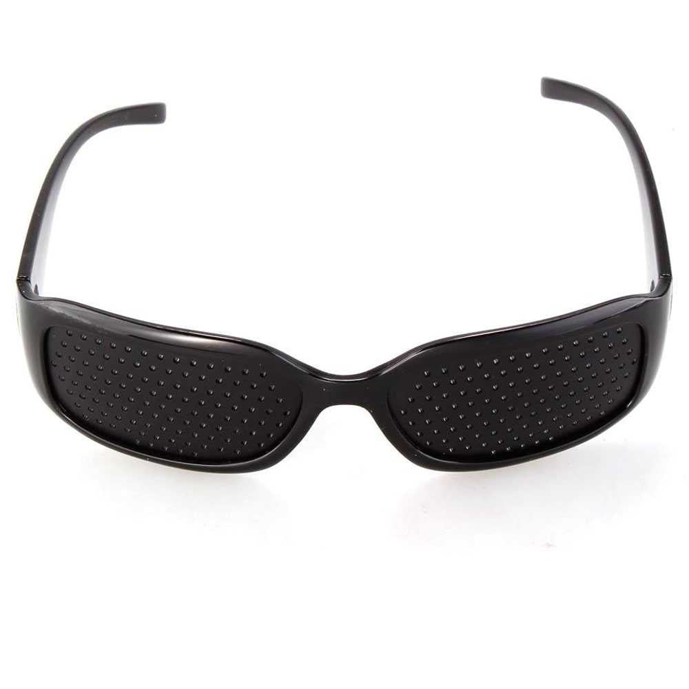 Gafas Reticulares Agujeros Pinhole Estenopeicas Rejilla Negras Cataratas Miopia